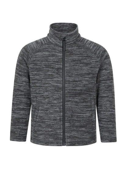 Dsiney Kidz - Mountain Warehouse Grey Snowdonia Kids Quick Drying Fleece image 1