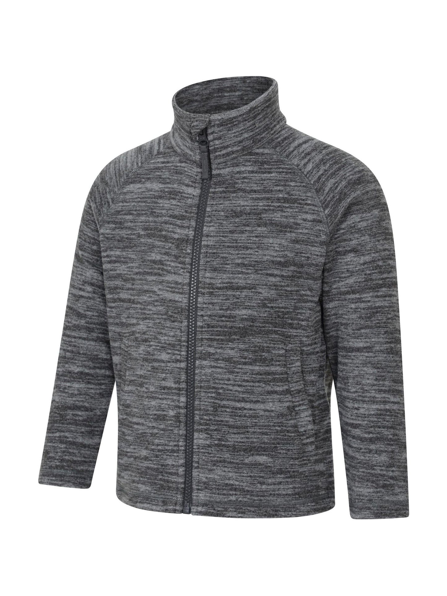 Dsiney Kidz - Mountain Warehouse Grey Snowdonia Kids Quick Drying Fleece image 2