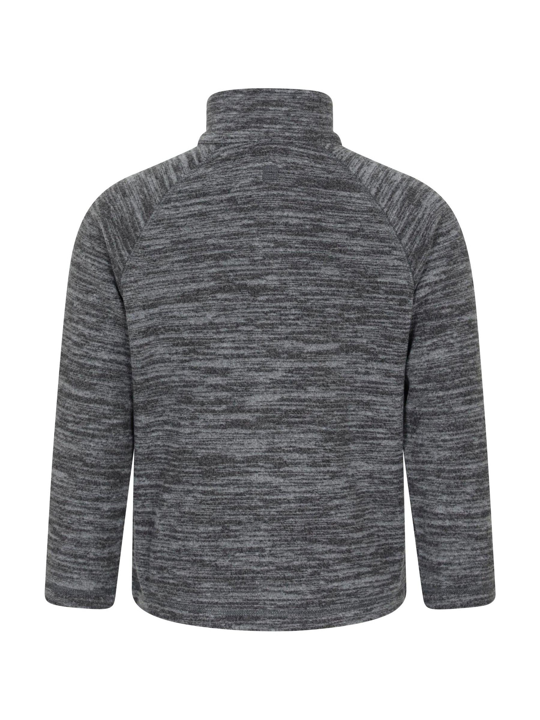 Dsiney Kidz - Mountain Warehouse Grey Snowdonia Kids Quick Drying Fleece image 3