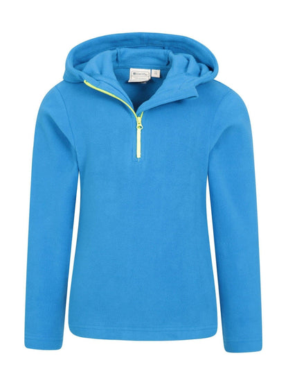 Dsiney Kidz - Mountain Warehouse Light Blue Camber II Fleece Hoodie image 2