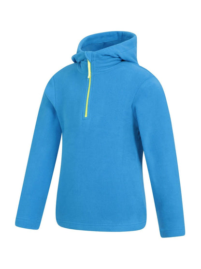 Dsiney Kidz - Mountain Warehouse Light Blue Camber II Fleece Hoodie image 3