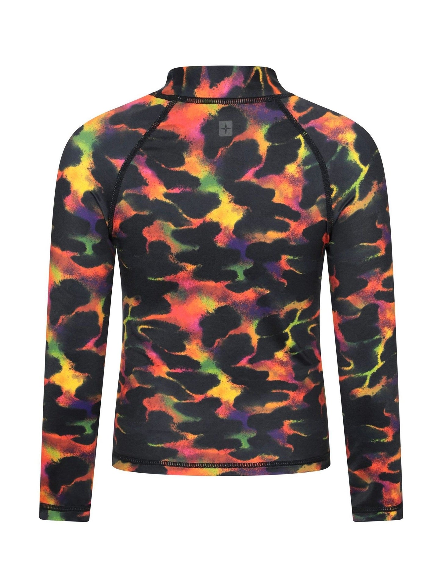 Mountain Warehouse Red Long Sleeved Printed Kids Rash Vest image 3