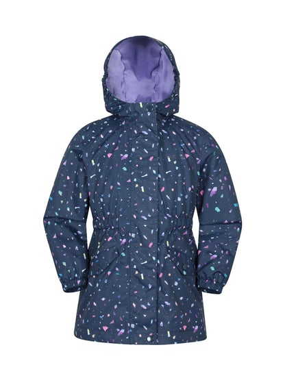 Dsiney Kidz - Mountain Warehouse Blue Dale Kids Lightweight Waterproof Jacket image 1