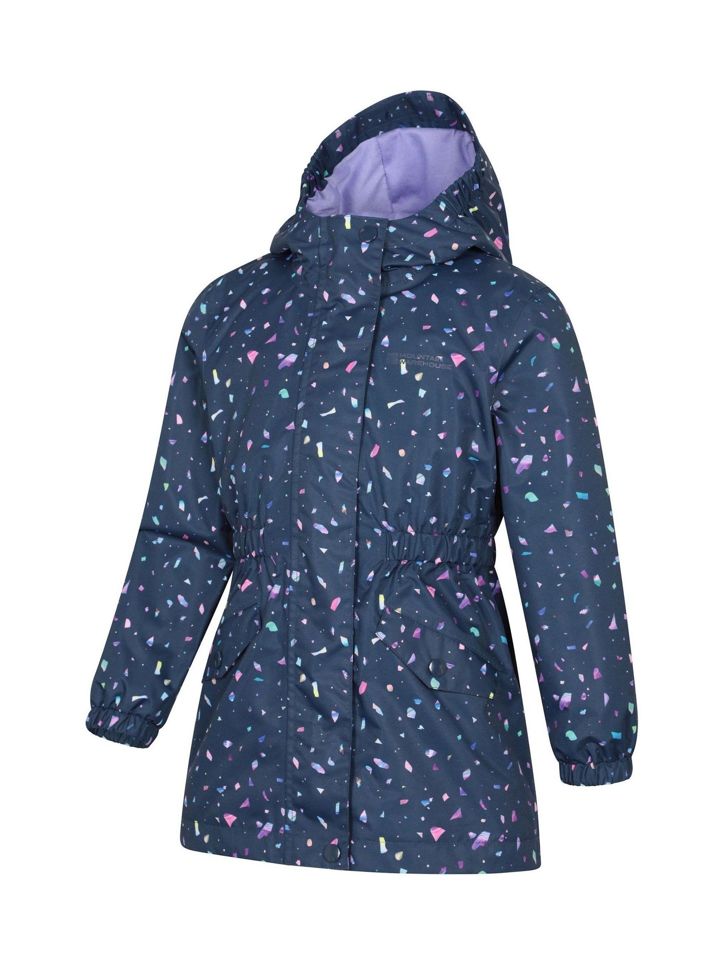 Dsiney Kidz - Mountain Warehouse Blue Dale Kids Lightweight Waterproof Jacket image 2