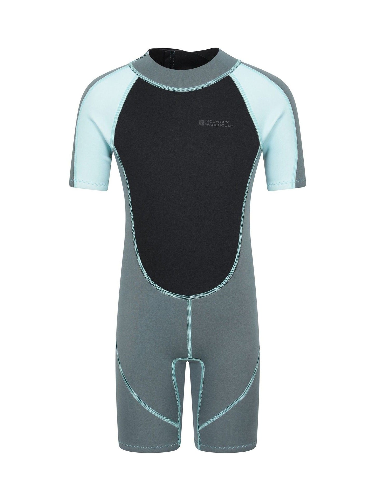 Mountain Warehouse Grey Kids Shorty 2.5/2mm Wetsuit image 1