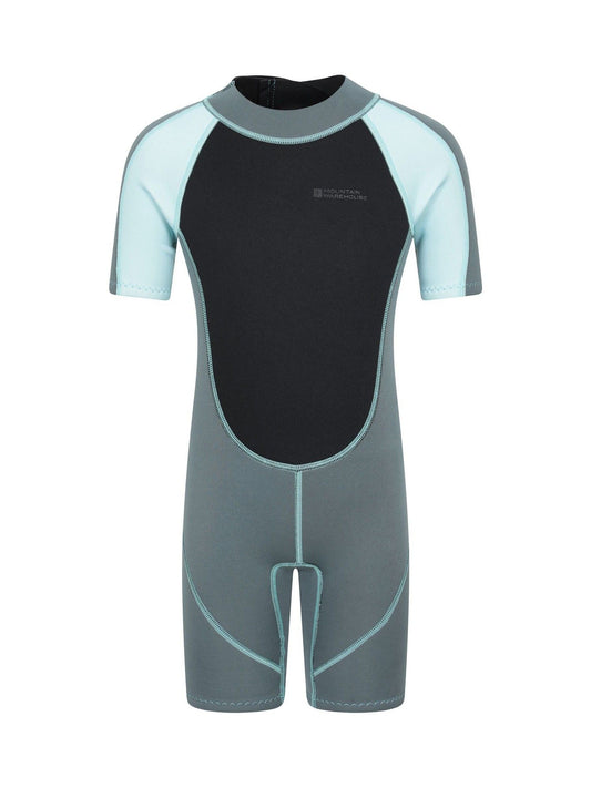 Mountain Warehouse Grey Kids Shorty 2.5/2mm Wetsuit image 1