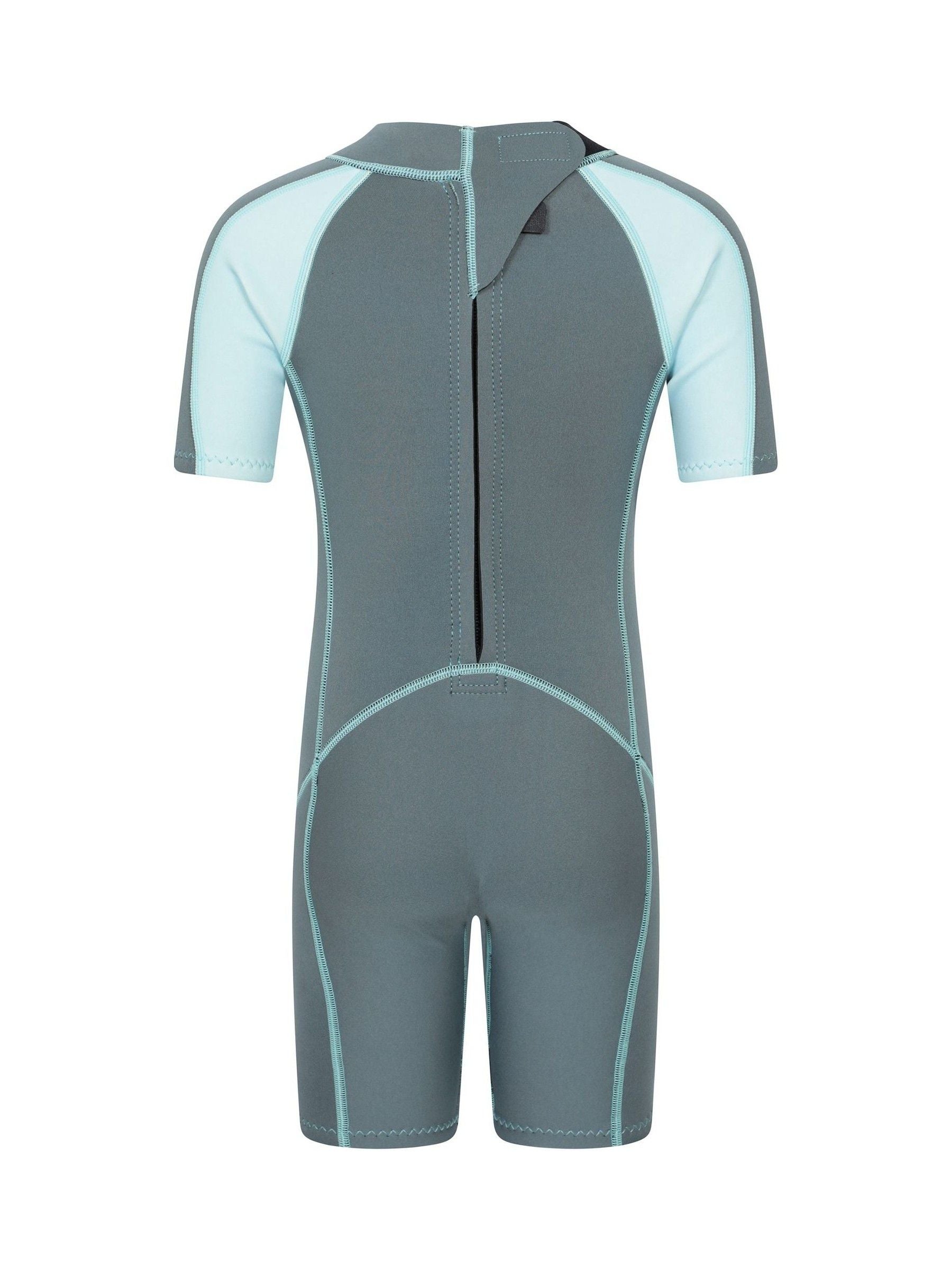 Mountain Warehouse Grey Kids Shorty 2.5/2mm Wetsuit image 3
