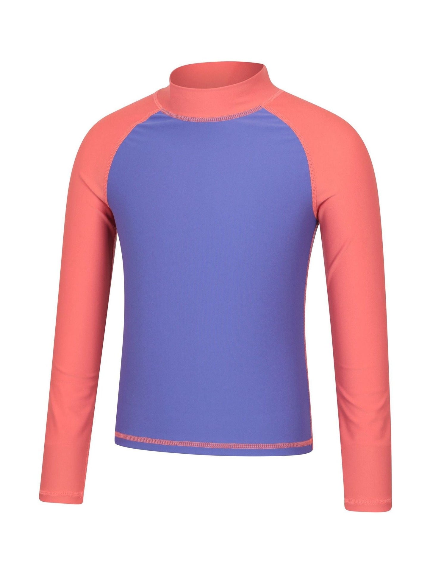 Dsiney Kidz - Mountain Warehouse Dusky Purple Long Sleeve Rash Vest image 2