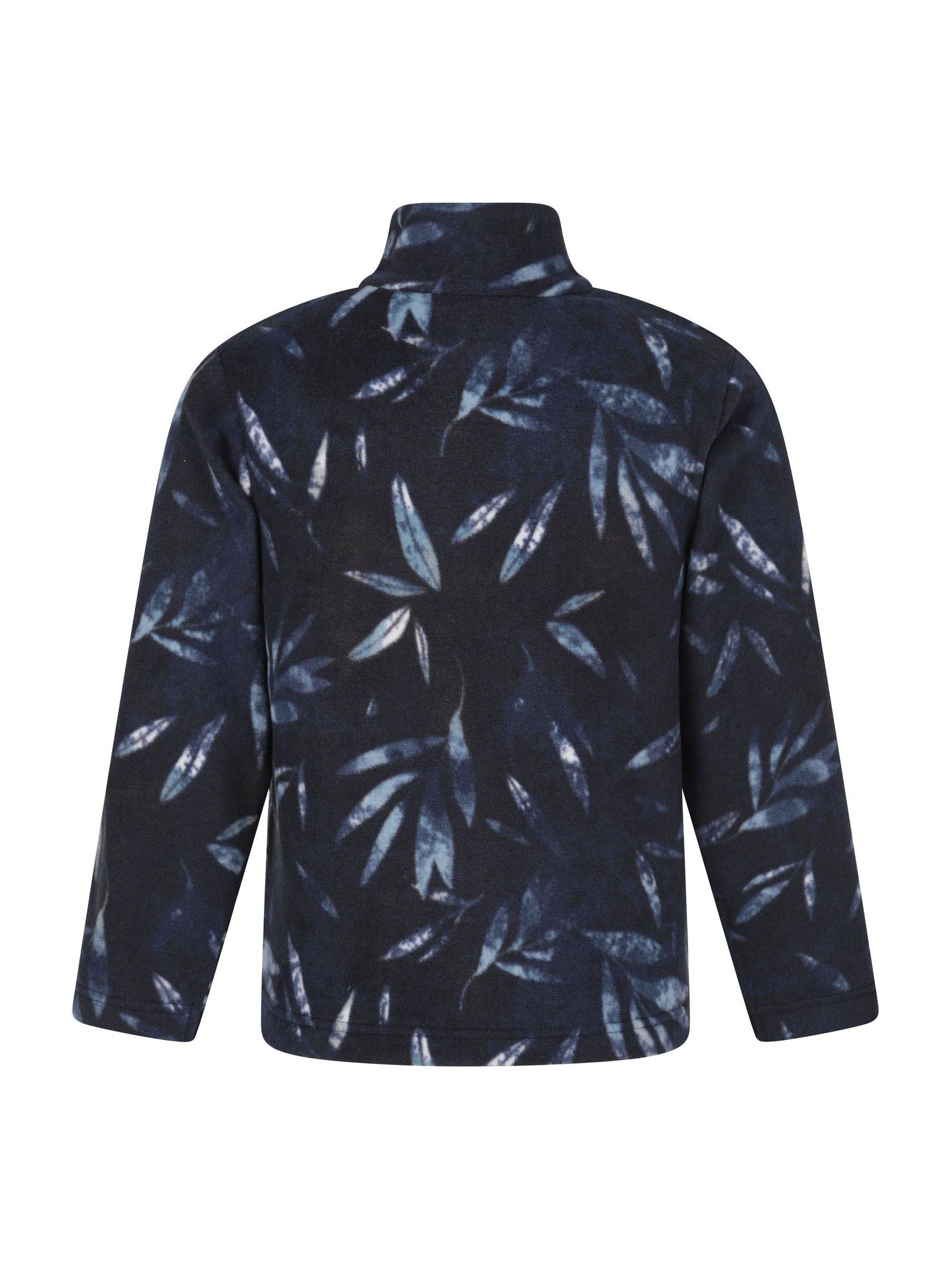 Dsiney Kidz - Mountain Warehouse Blue Pursuit Printed Kids Half-Zip Fleece image 3