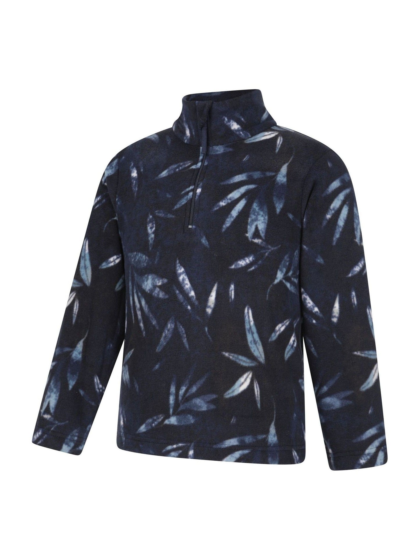 Dsiney Kidz - Mountain Warehouse Blue Pursuit Printed Kids Half-Zip Fleece image 4