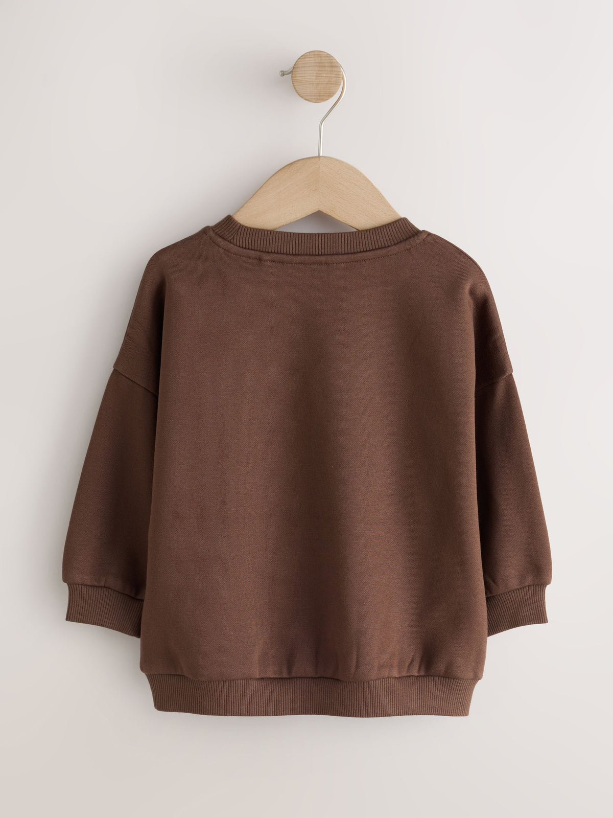 Chocolate Brown Ramen Printed Crew Neck Sweat Top (3mths-7yrs) - image 6
