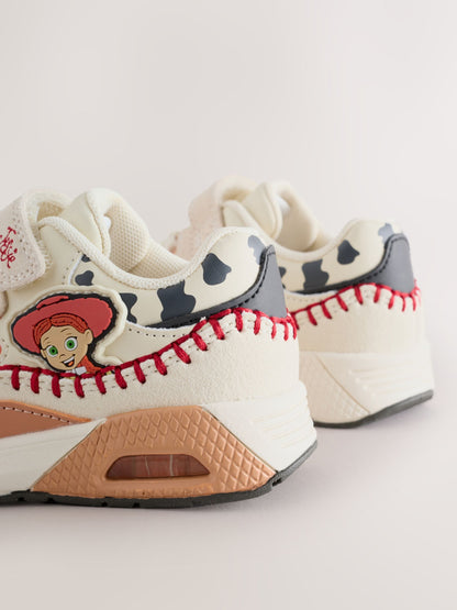 Neutral Toy Story Touch Fastening Elastic Lace Bubble Trainers image 4