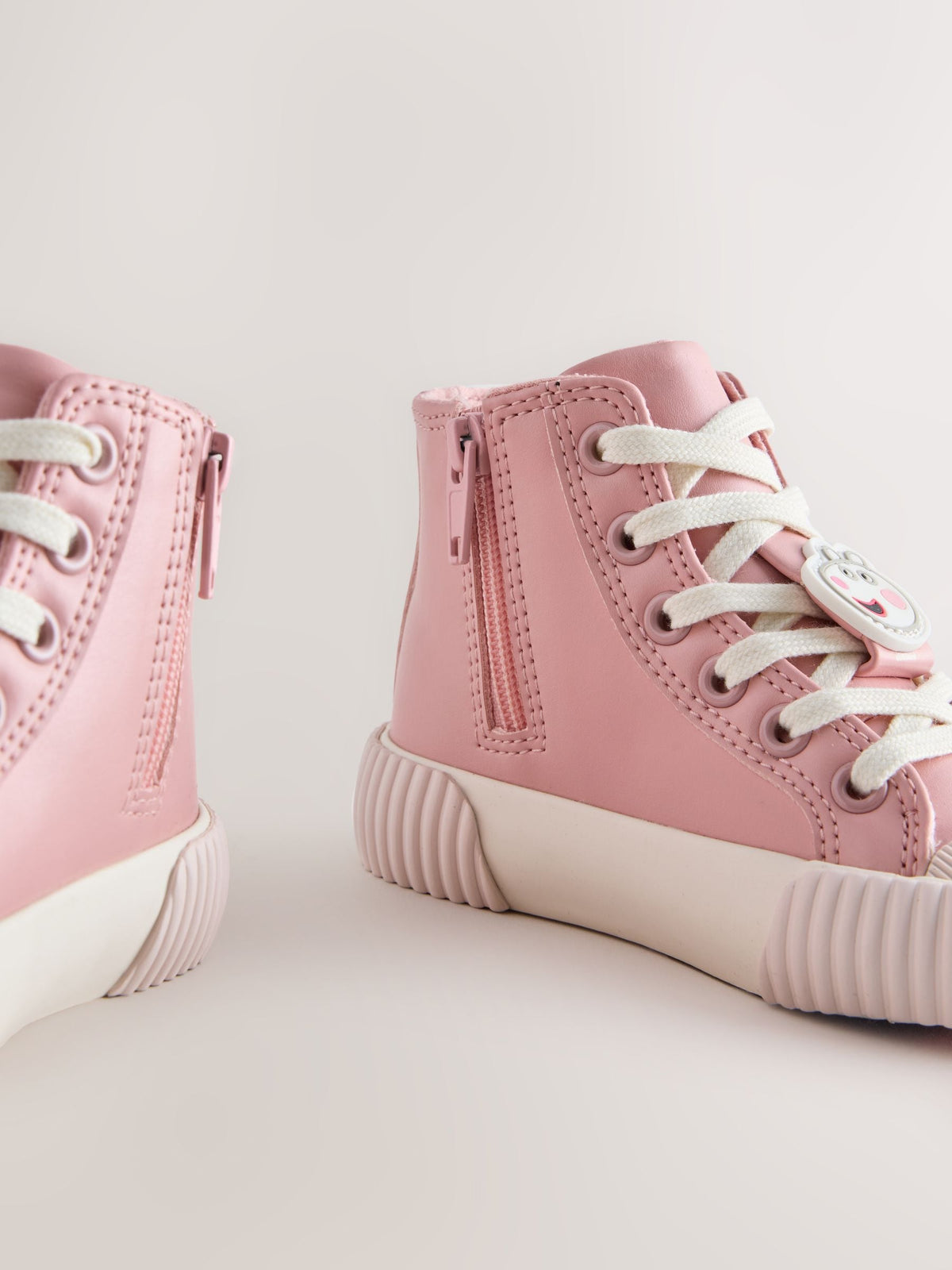 Pink Peppa Pig High Top Trainers - image 3