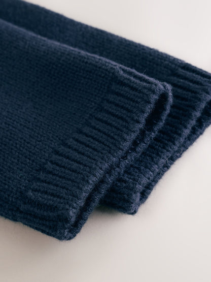 Navy Blue Bear Knitted Jumper and Leggings Baby Set (0mths-2yrs) - image 10
