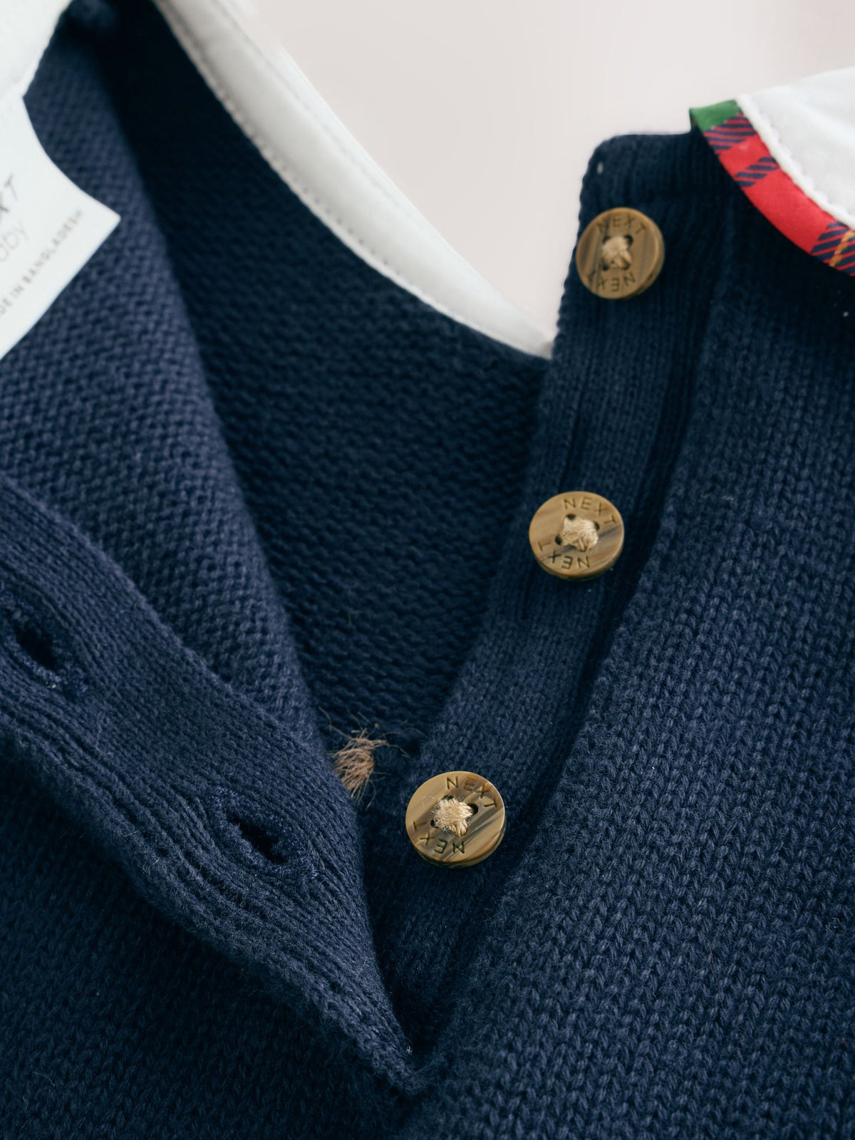 Navy Blue Bear Knitted Jumper and Leggings Baby Set (0mths-2yrs) - image 8