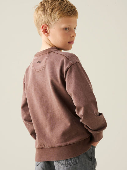 Dsiney Kidz - Angel & Rocket Brown Enzo Utility Sweatshirt image 3