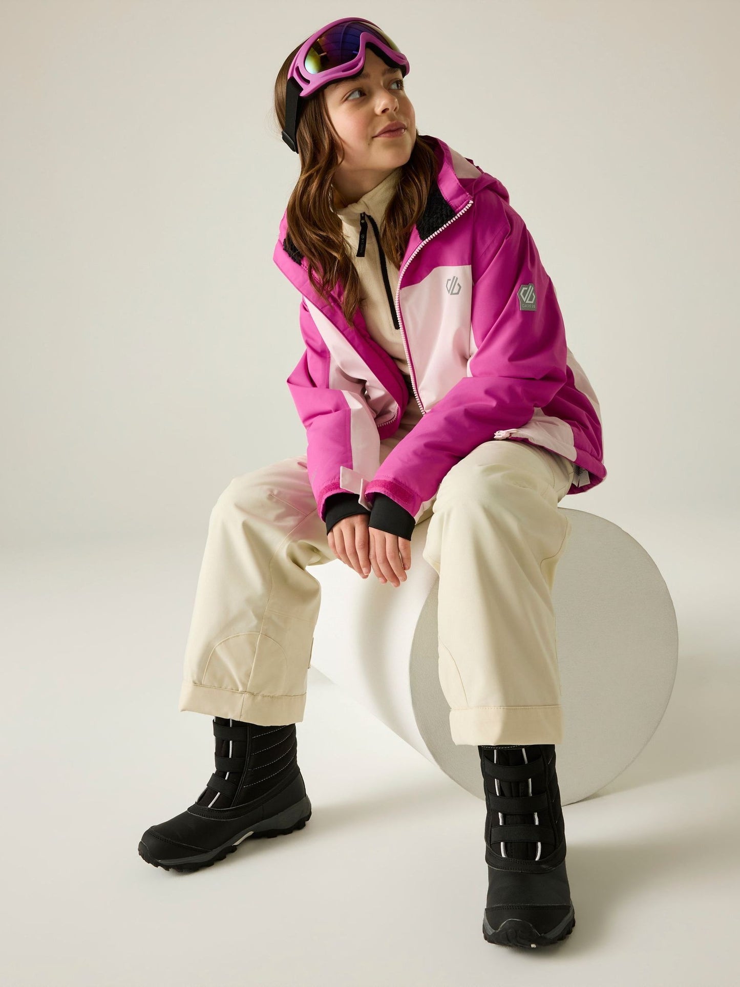 Dsiney Kidz - Dare 2b Pink Piste Waterproof Ski Jacket image 3