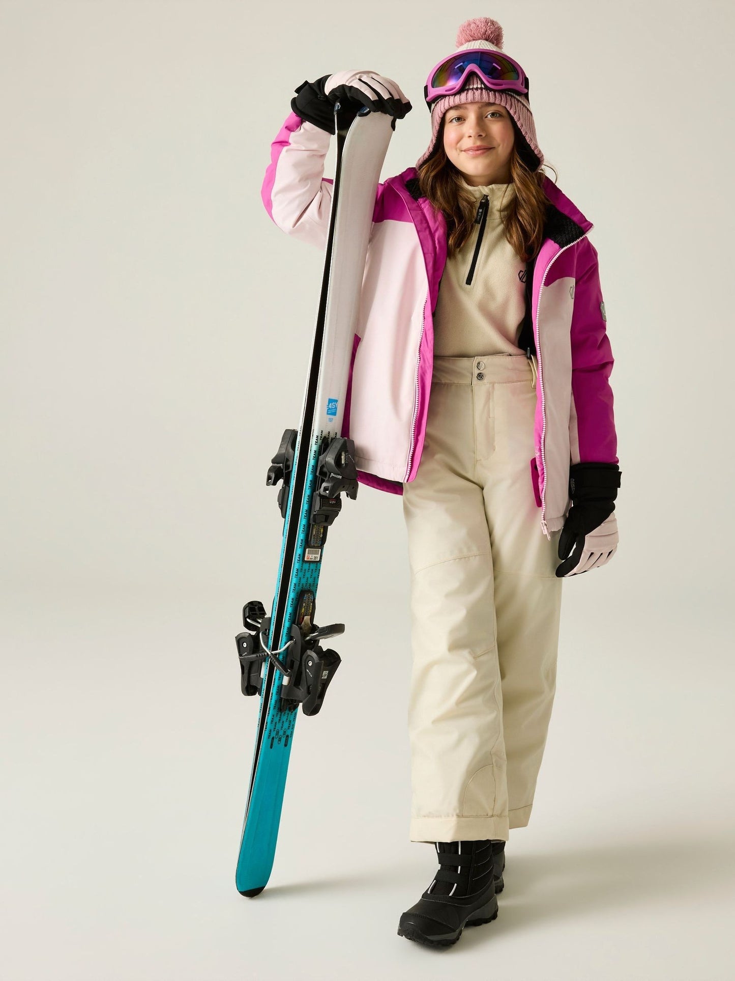 Dsiney Kidz - Dare 2b Pink Piste Waterproof Ski Jacket image 6