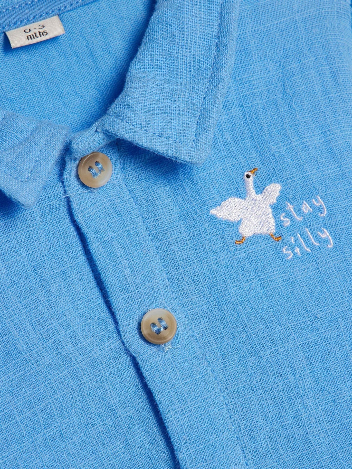 River Island Blue Abbie Rosie Goose T-Shirt & Shorts Set image 5