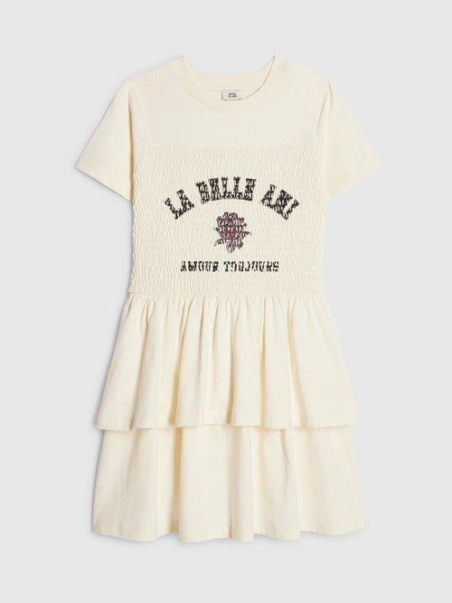 River Island Cream La Belle Rara Dress image 1