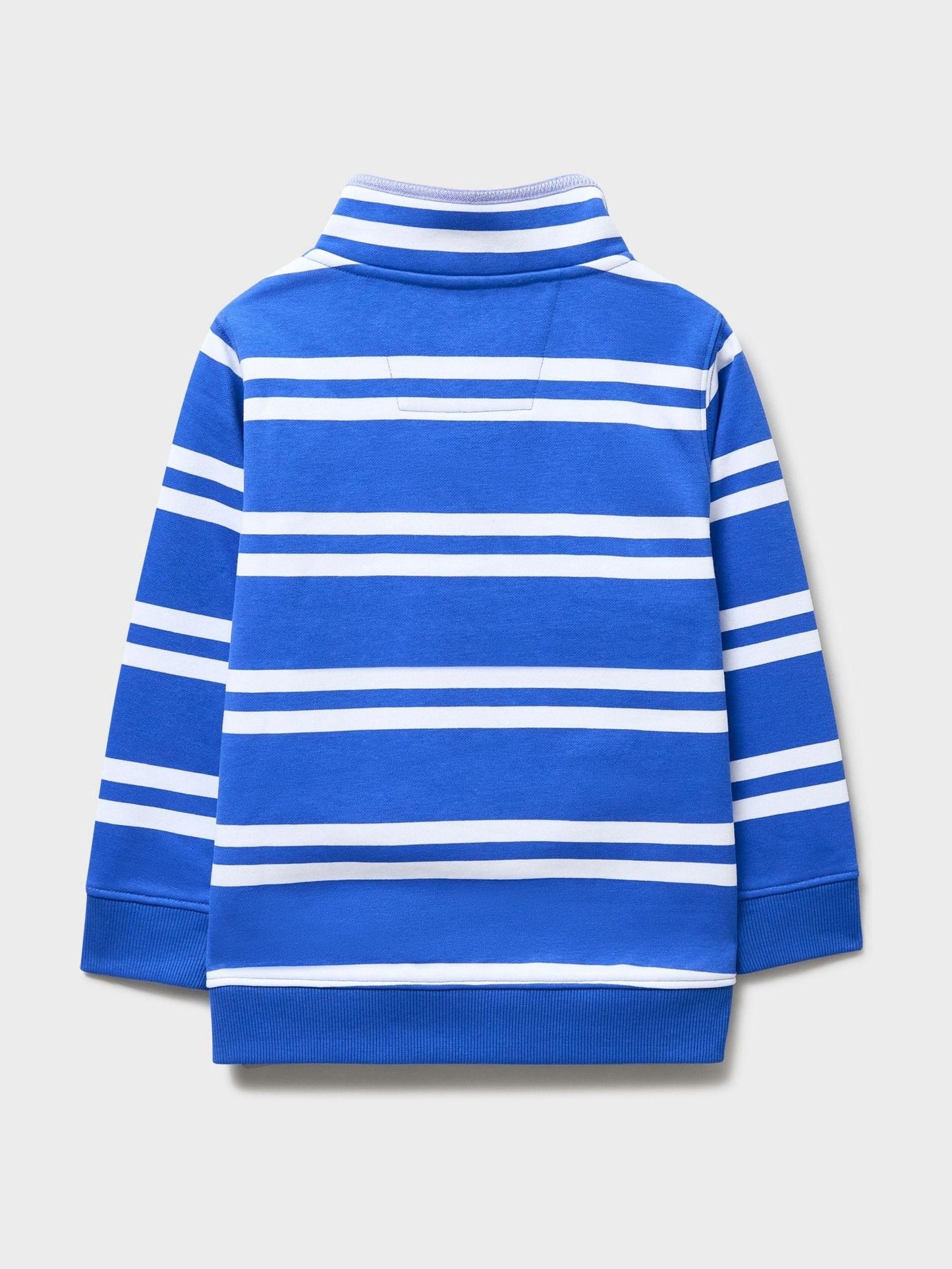 Dsiney Kidz - Crew Clothing White Half-Zip Cotton-Mix Sweatshirt image 2