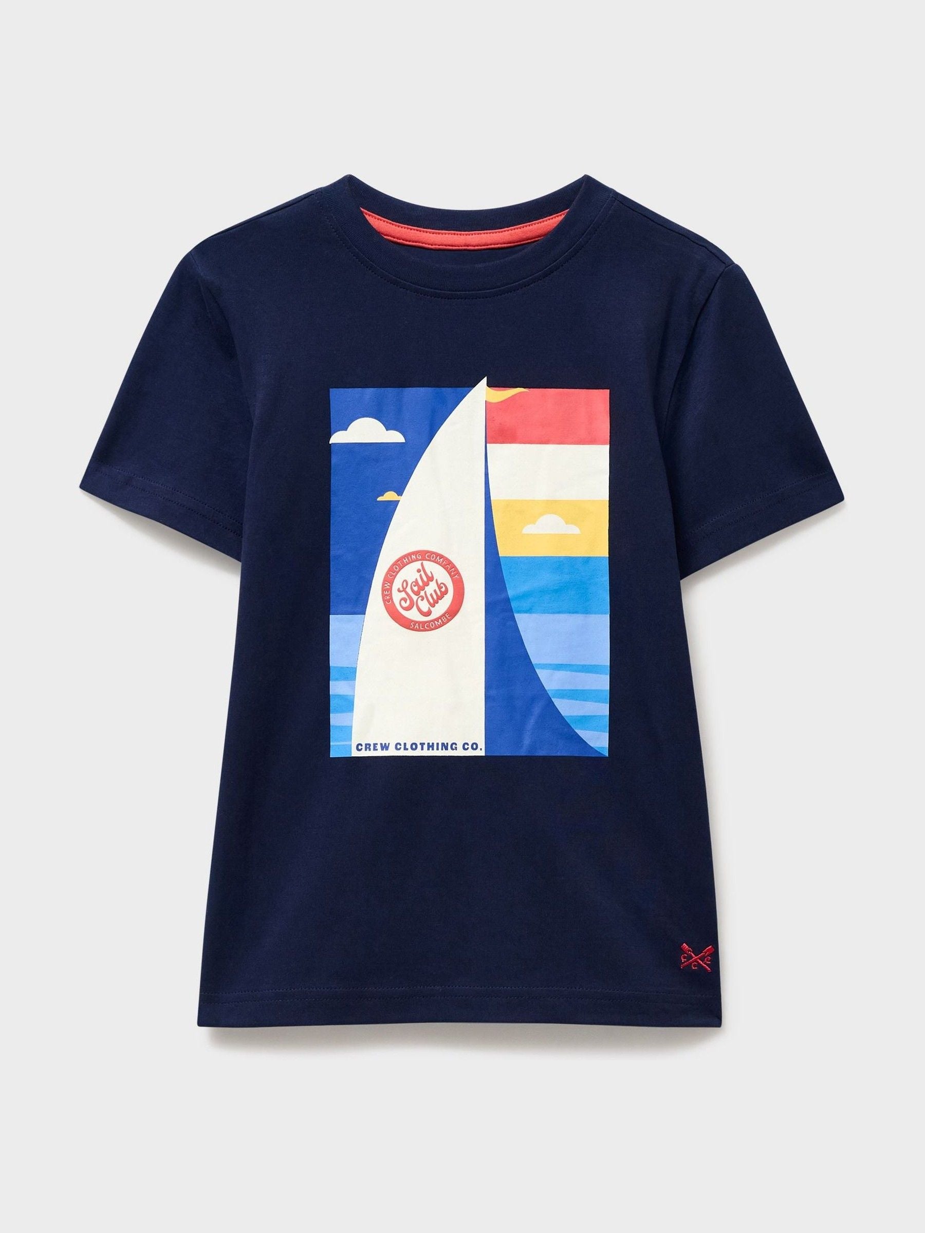 Dsiney Kidz - Crew Clothing Company Navy Crew Classic Graphic T-Shirt image 1