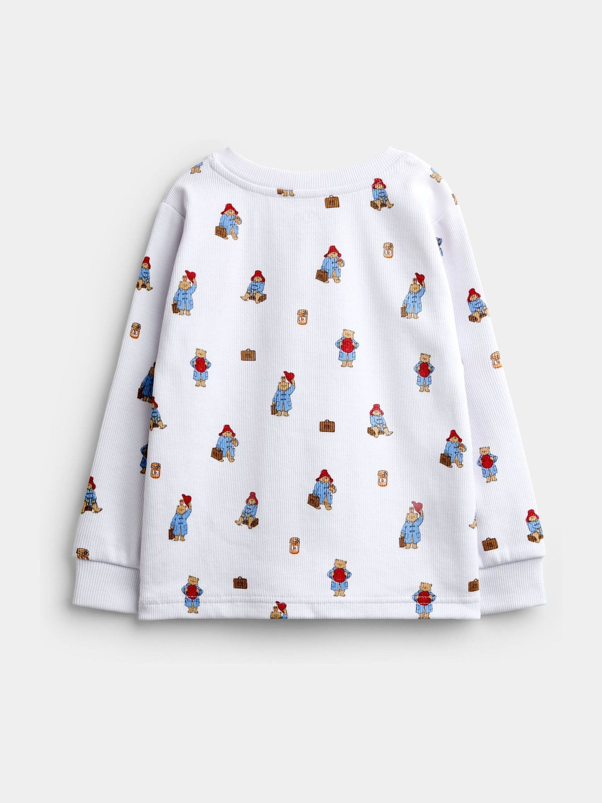 Dsiney Kidz - JoJo Maman Bébé White Paddington Jersey Pyjamas image 3