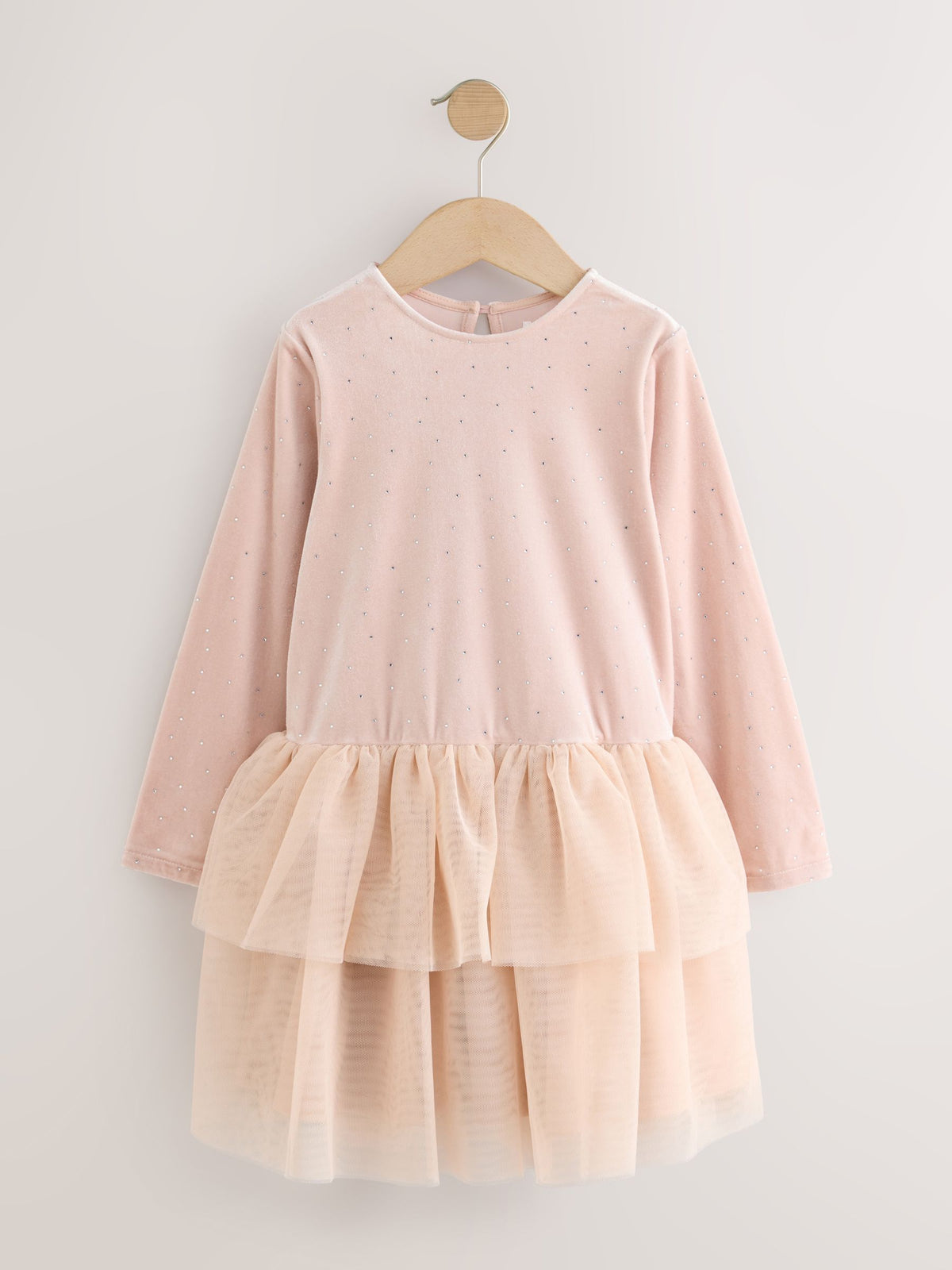 Dsiney Kidz - Pink Pink Velour Dress (3-16yrs) image 5