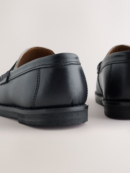 Dsiney Kidz - Black/White Penny Loafers image 4