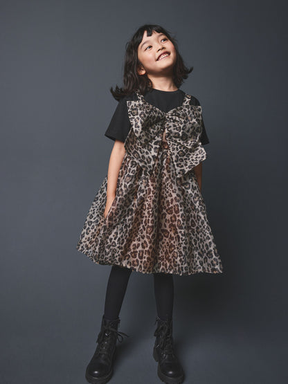 Animal Print Pini Dress with T-Shirt (3-16yrs) - image 1
