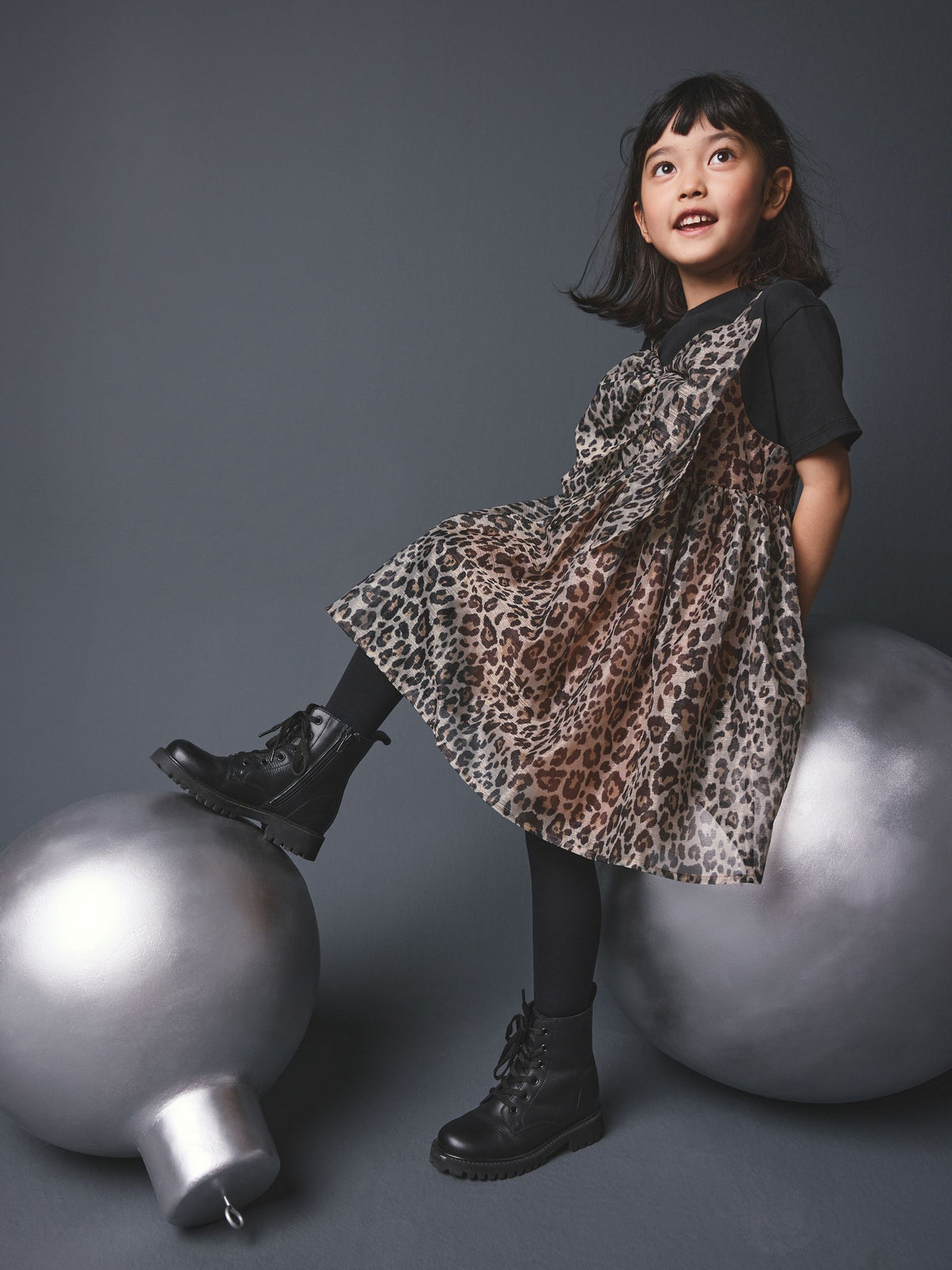 Animal Print Pini Dress with T-Shirt (3-16yrs) - image 3