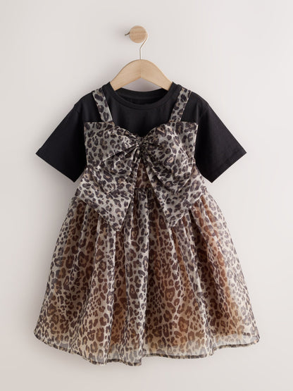 Animal Print Pini Dress with T-Shirt (3-16yrs) - image 9
