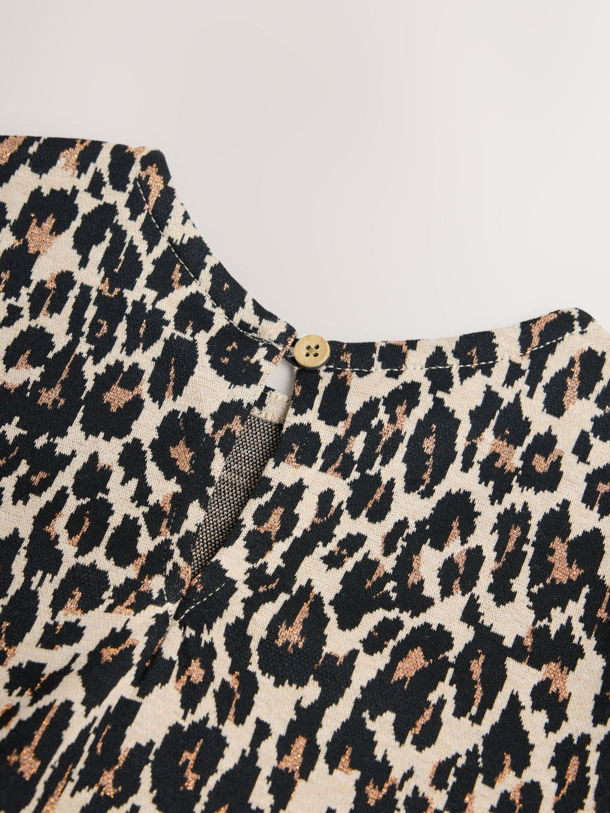 Dsiney Kidz - Leopard Animal Print Long Sleeve Skater Dress (3-16yrs) image 7