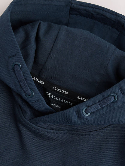 smALLSAINTS Navy Oversized Underground Pullover Hoodie - image 9