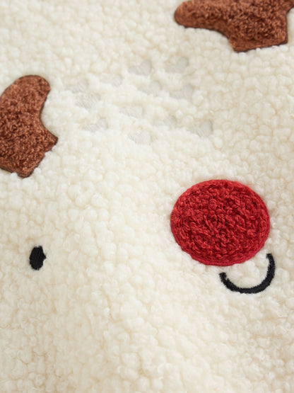 Neutral Reindeer Baby Fleece Top and Leggings Set (0mths-2yrs) - image 10