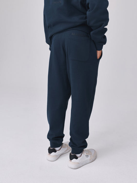 smALLSAINTS Navy Underground Straight Cuffed Cotton Joggers - image 2