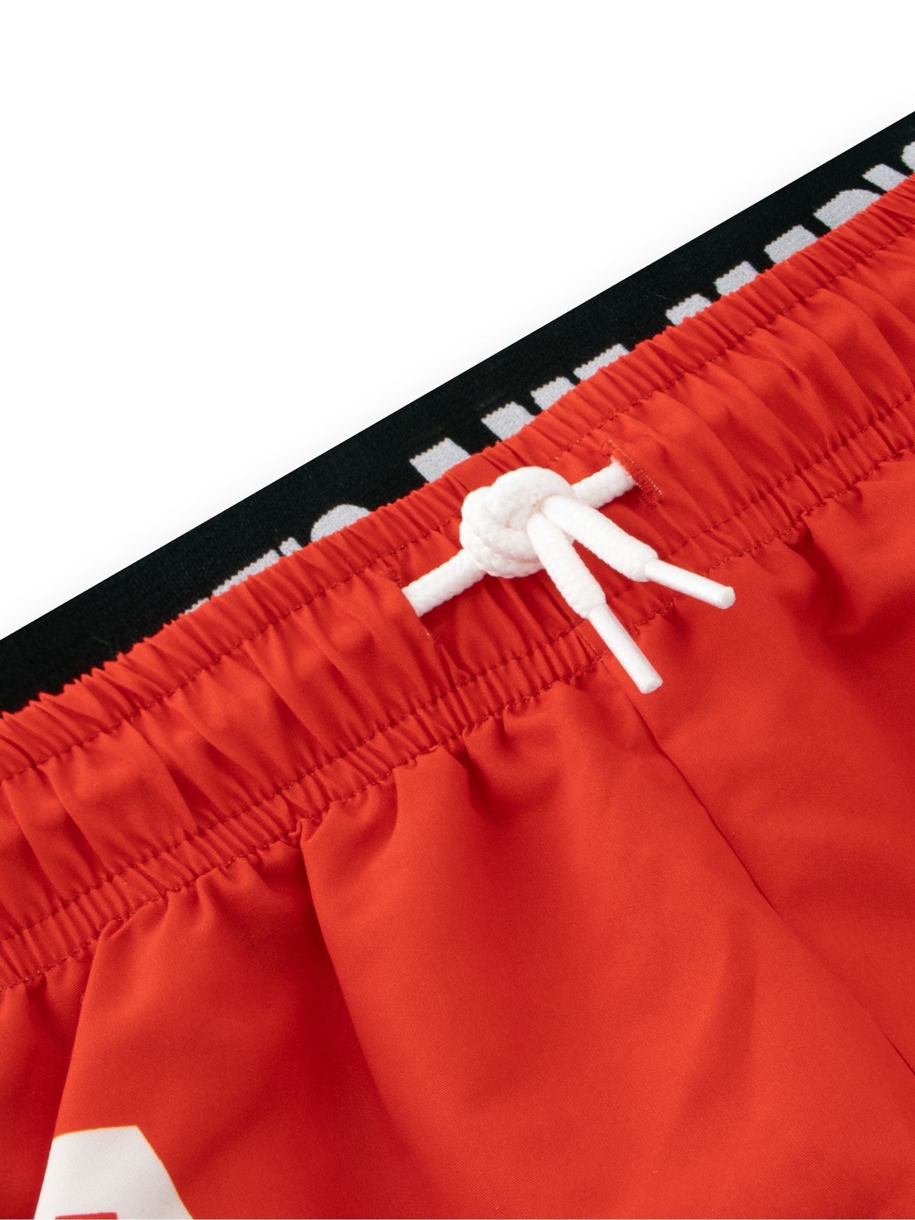Character Red Super Mario Boys Swim Shorts image 4