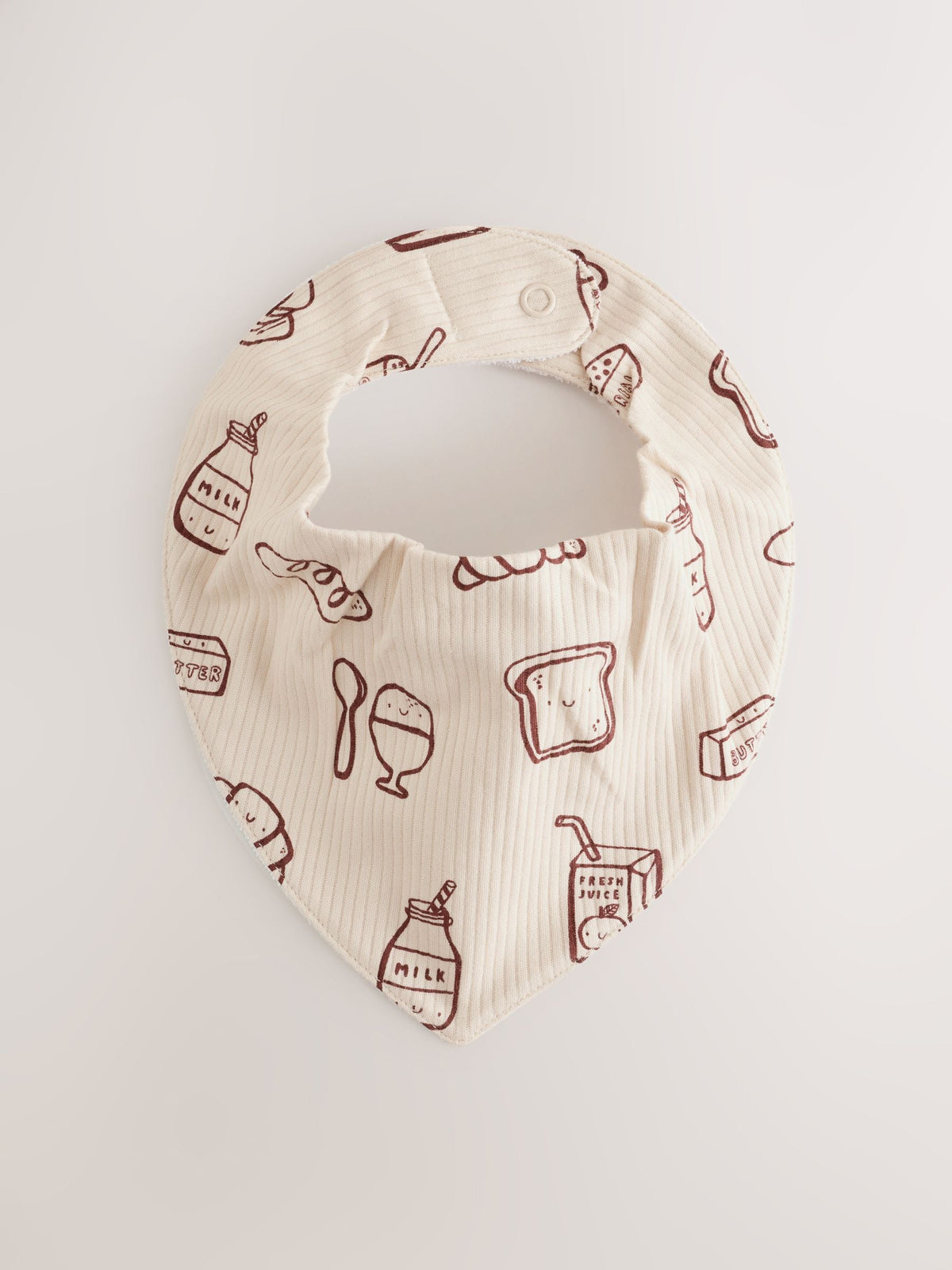 Blue Brunch Dribble Bibs 5 Pack - image 3