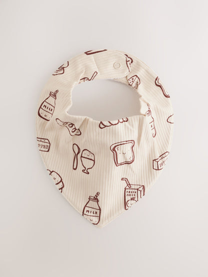 Blue Brunch Dribble Bibs 5 Pack - image 3