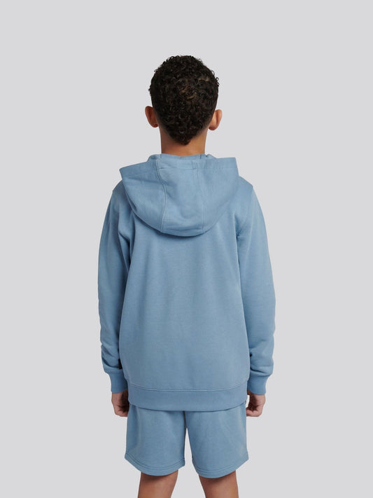 Dsiney Kidz - Lee Blue Boys Badge Zip Through Hoodie image 2