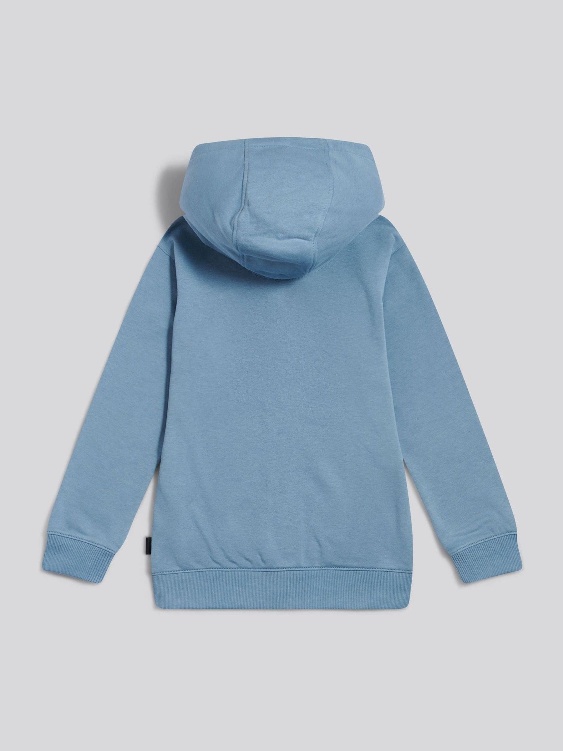 Dsiney Kidz - Lee Blue Boys Badge Zip Through Hoodie image 7