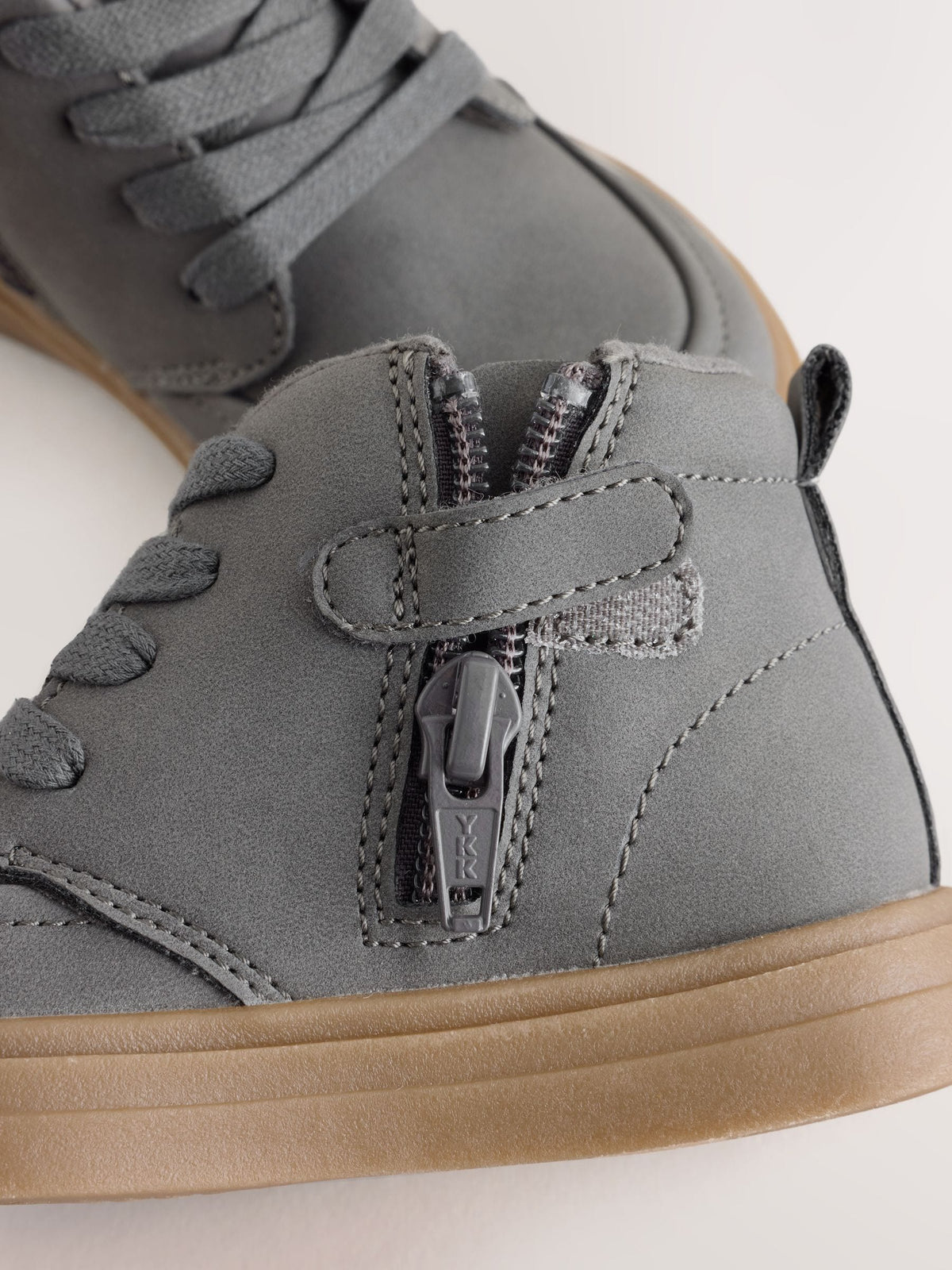 Dsiney Kidz - Grey Wide Fit (G) Warm Lined Lace up Boots image 5