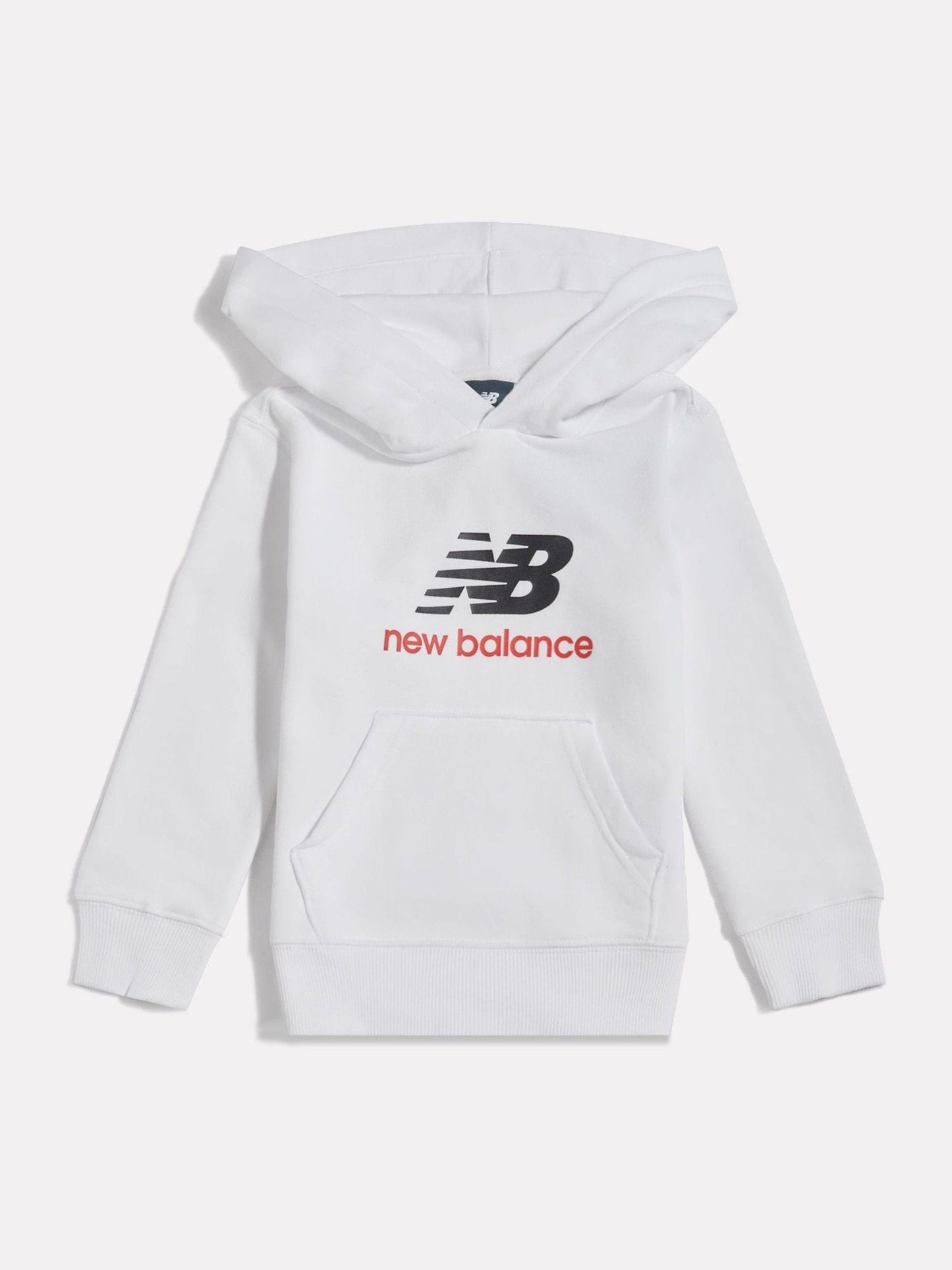 Dsiney Kidz - New Balance White Stacked Logo French Terry Hoodie image 1