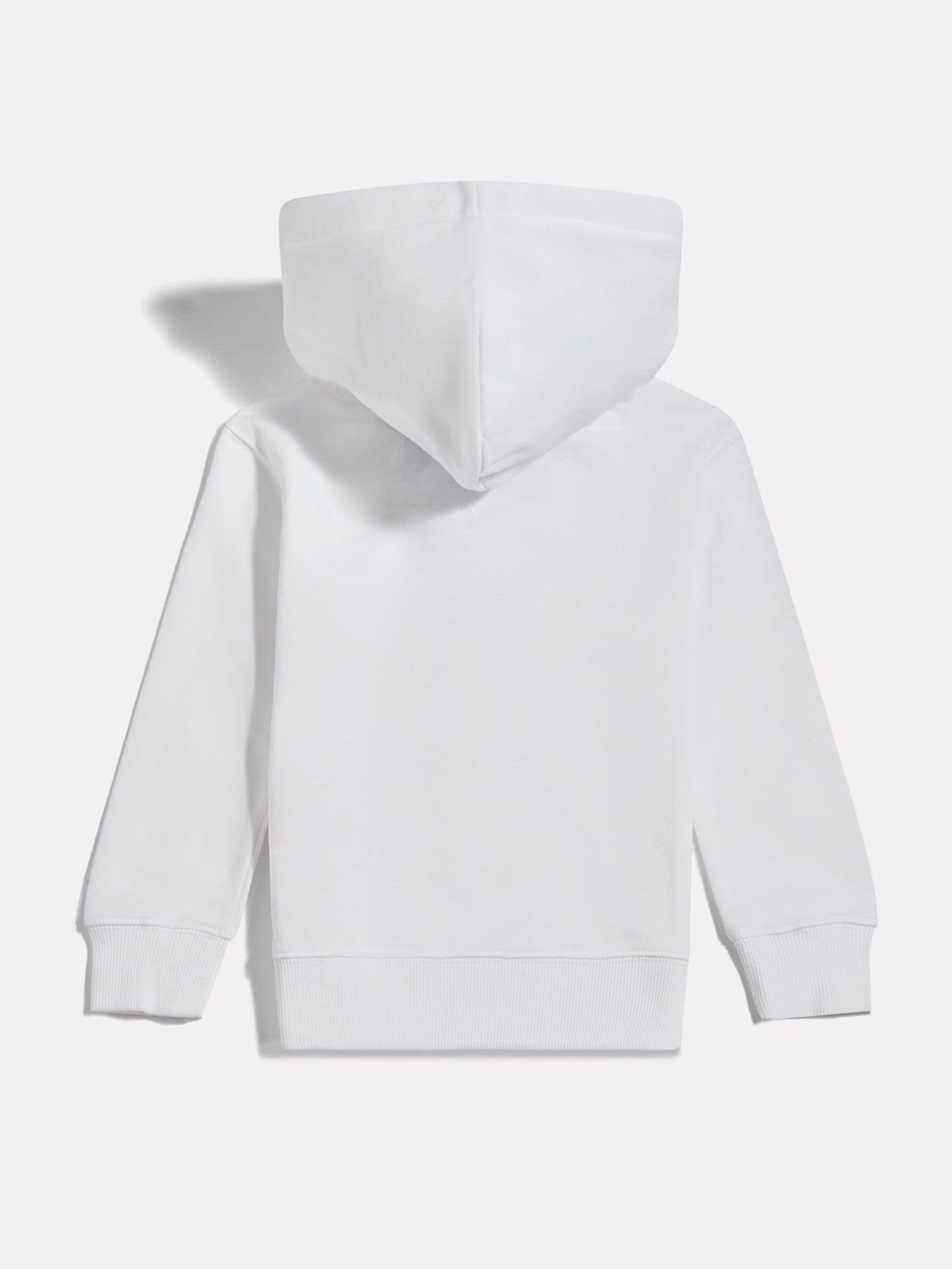Dsiney Kidz - New Balance White Stacked Logo French Terry Hoodie image 2