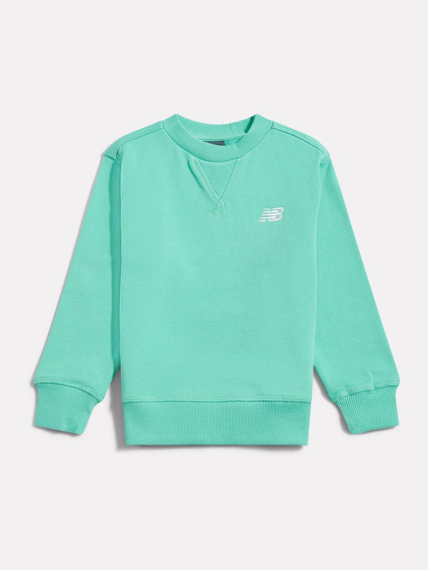 Dsiney Kidz - New Balance Green FT Small Logo Crew Neck Sweat Top image 1