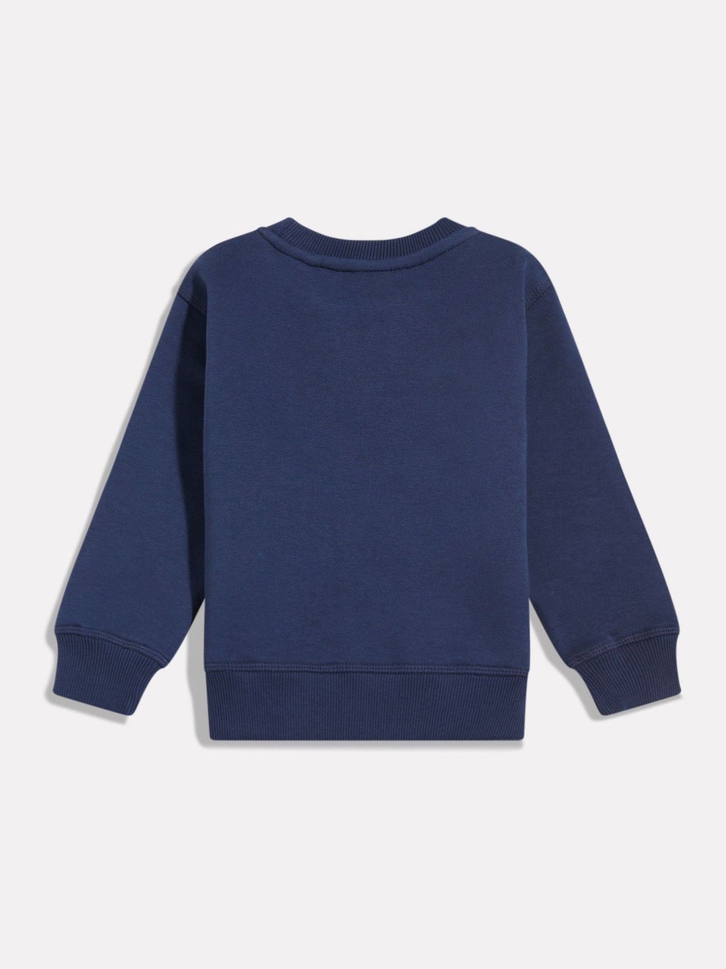 Dsiney Kidz - New Balance Navy Blue BB Small Logo Crew Neck Sweat Top image 2