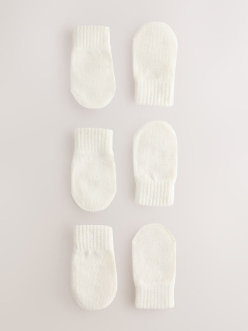 Dsiney Kidz - Ecru Magic Mitts Gloves 3 Pack (3mths-6yrs) image 1
