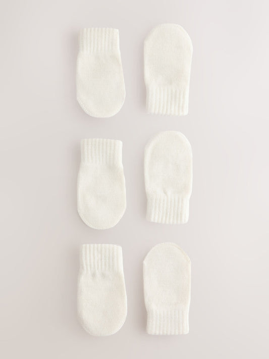 Dsiney Kidz - Ecru Magic Mitts Gloves 3 Pack (3mths-6yrs) image 1