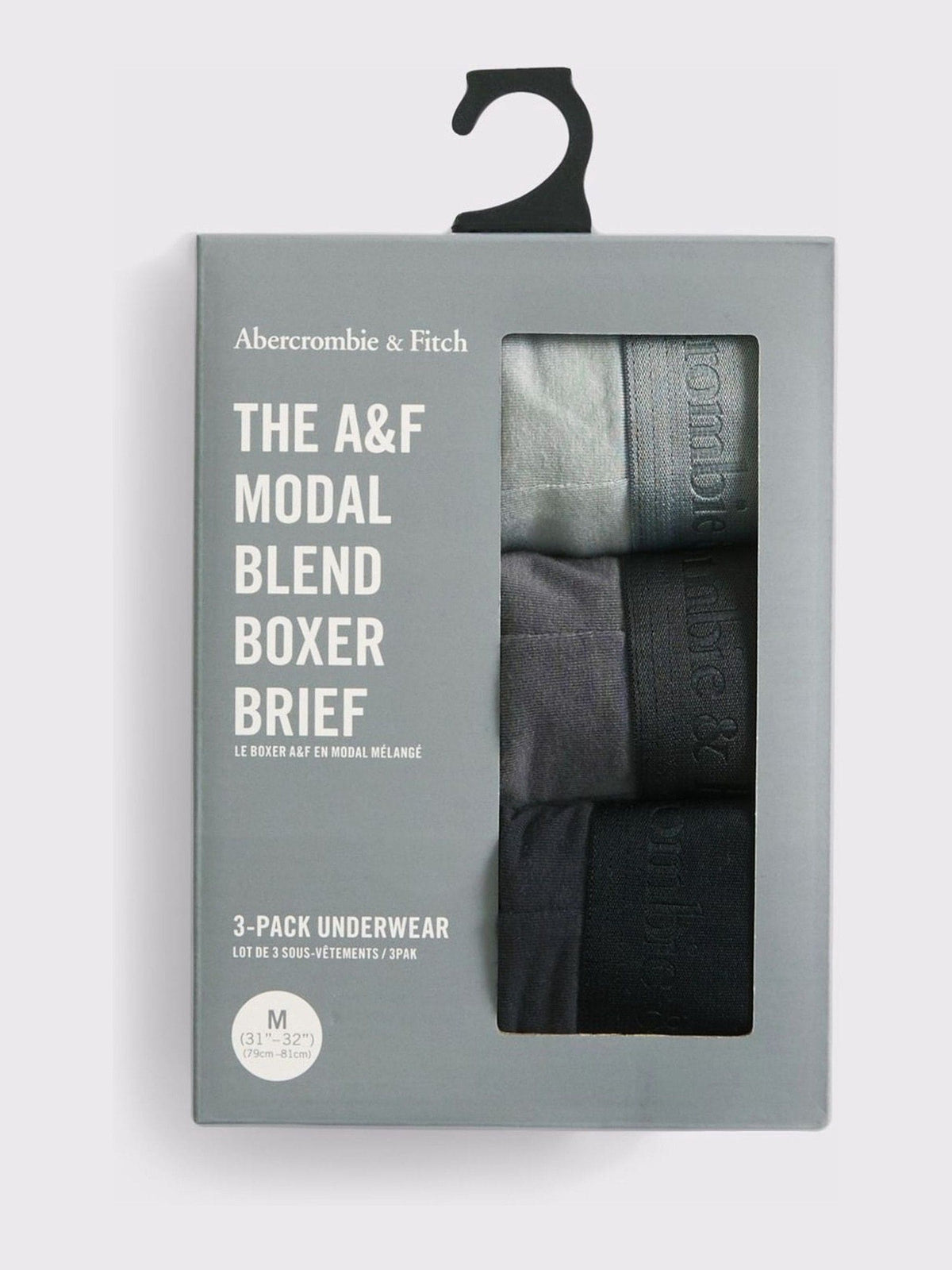 Dsiney Kidz - Abercrombie & Fitch Light Blue Modal Boxers 3 Pack image 2