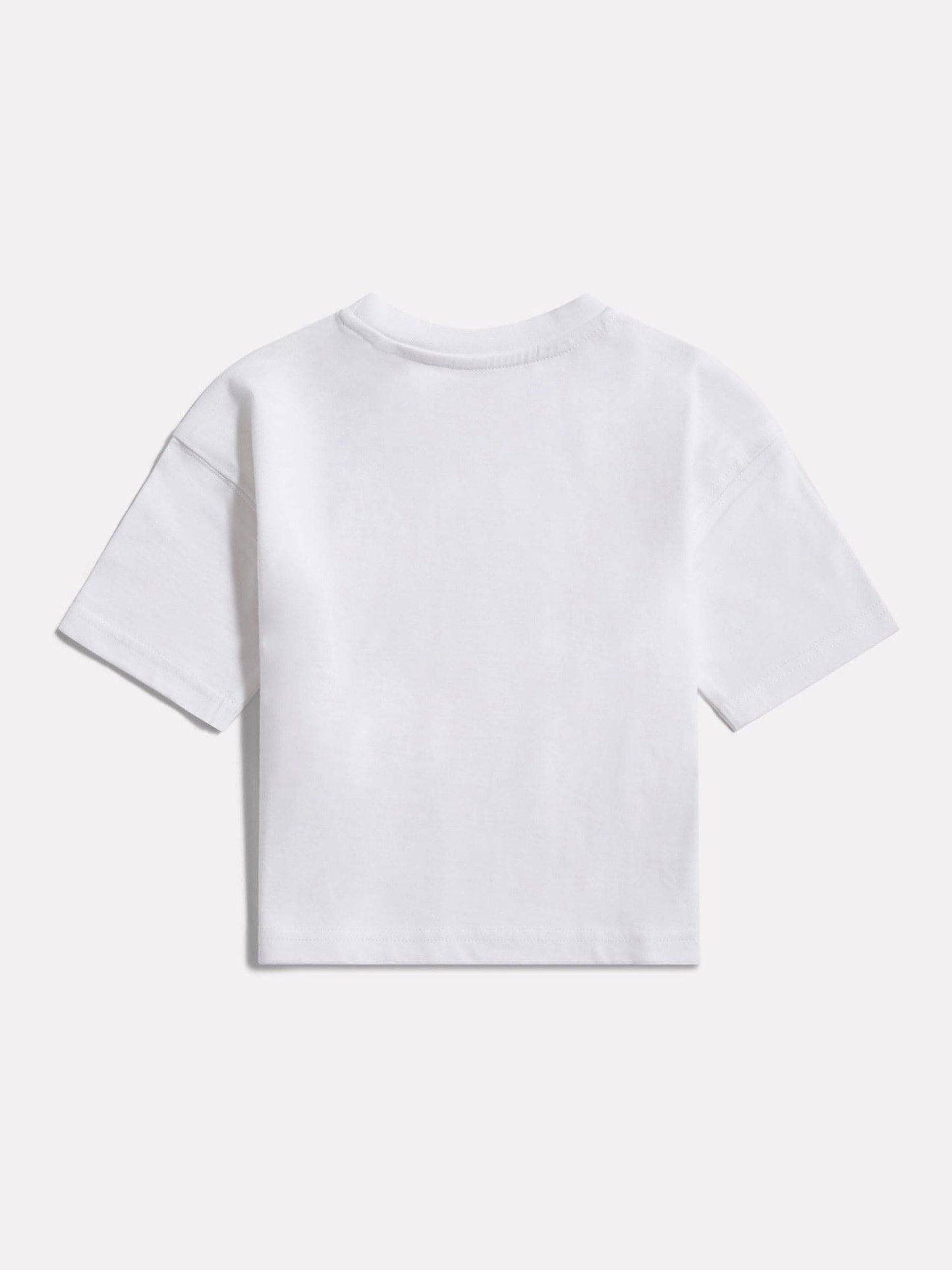 New Balance White Jersey Small Logo T-Shirt image 2